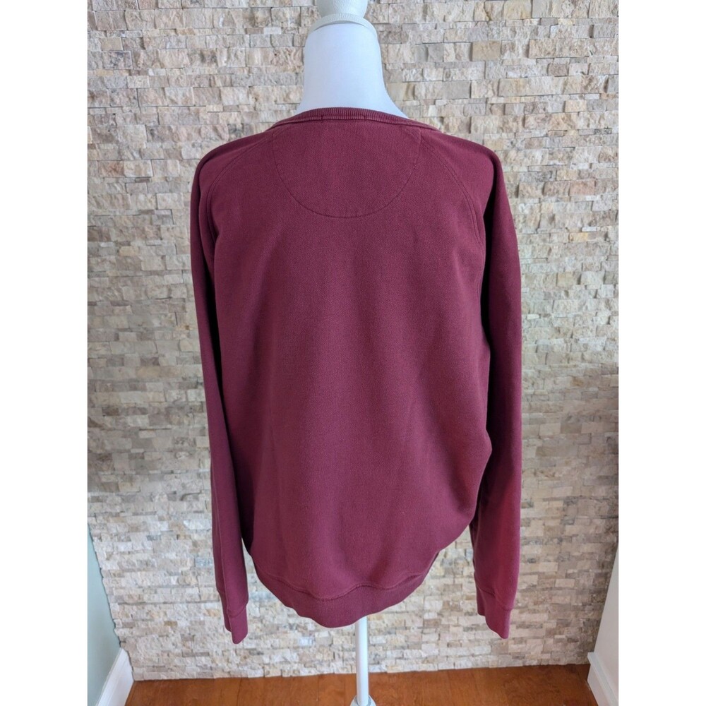 Brooks Brothers Red Fleece Pullover Mens XL Cotton Preppy Academia Sweatshirt image 3